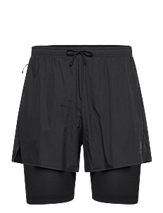 Odlo Odlo Zeroweight 5 Inch 2-In-1 Short - Løpeshorts - BLACK / black