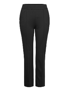 ONLY Carmakoma CARGOLDTRASH-SUKI LIFE HW WIDE PANT PNT - Bukser - BLACK / black