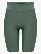 ONPNEW JANA-2 HW LONG PCK SHORTS - DUCK GREEN