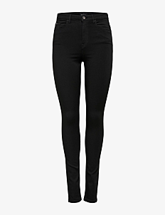 ONLY ONLFOREVER BLACK LIFE HW SK SOO796C NOOS - Skinny Jeans - BLACK DENIM / black