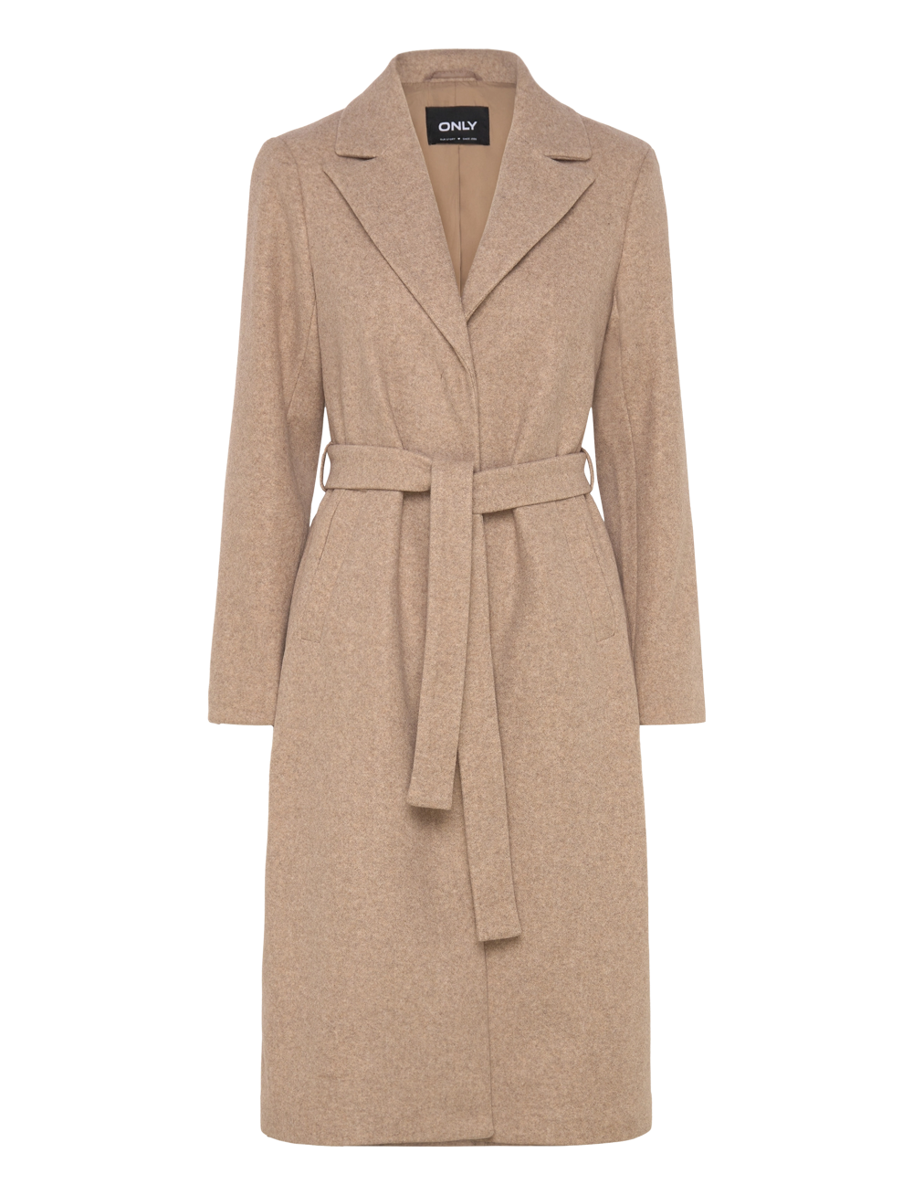 ONLY - ONLCLARA LIFE LONG COAT CS OTW - kåper - mocha meringue - 0