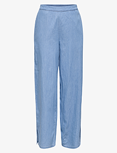 ONLY ONLNOVA AZURE CHIARA PANT PTM - Bukser - LIGHT BLUE DENIM / blue