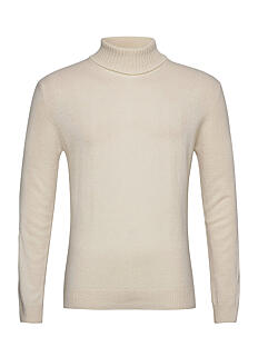 Oscar Jacobson Salim Rollneck - Pologenser - OFF WHITE / cream