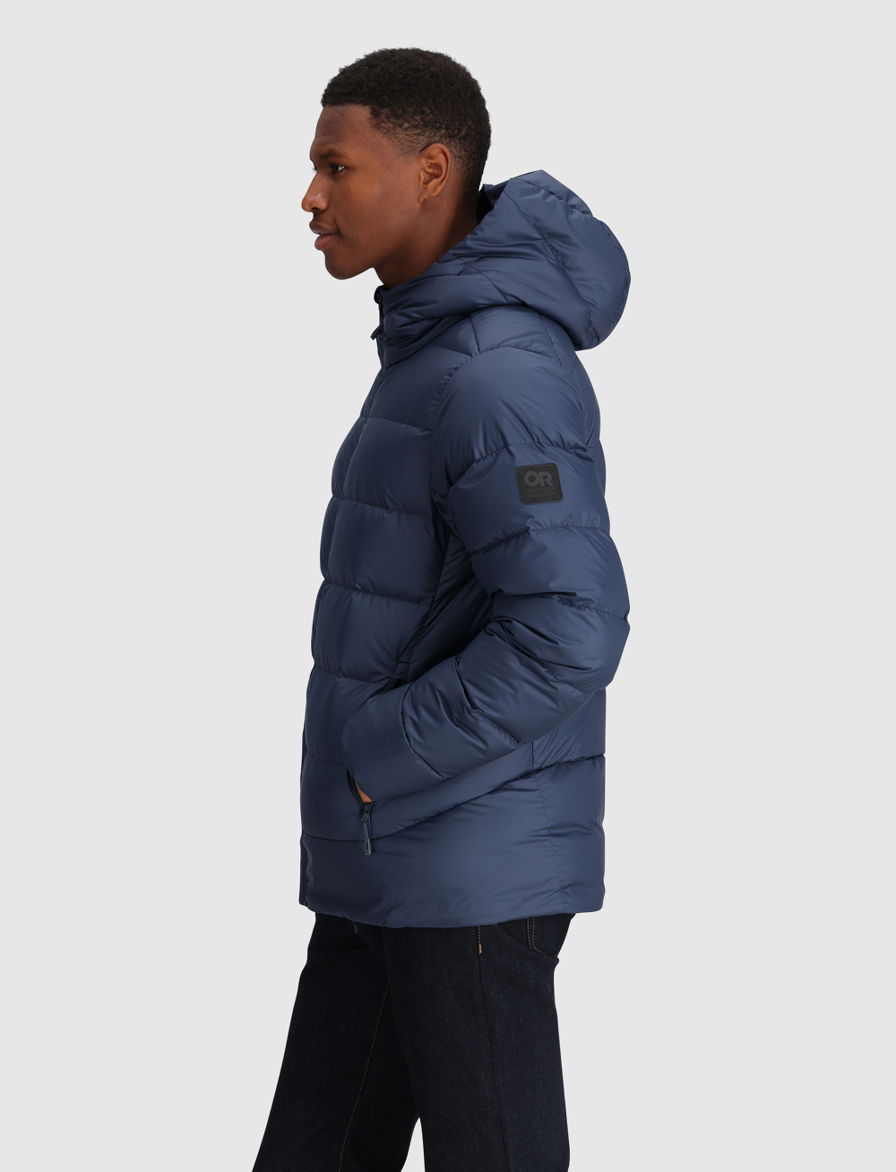 Outdoor Research - M COLDFRONT D HOOD - dunjakker - navy - 4