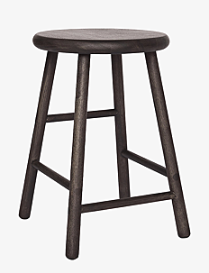 OYOY Living Design Moto Stool - Low - Møbler - DARK / brown