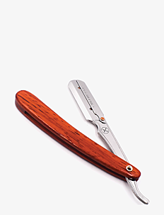 Parker SRRW - Rosewood Handle Clip Type Barber/Straight Razor - Nyheter - ROSE WOOD / silver