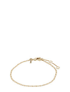 Pilgrim PARISA recycled flat link chain bracelet - Lenkearmbånd - GOLD PLATED / gold