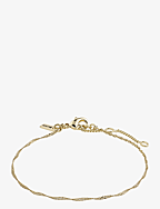 PERI recycled twirl bracelet - GOLD PLATED