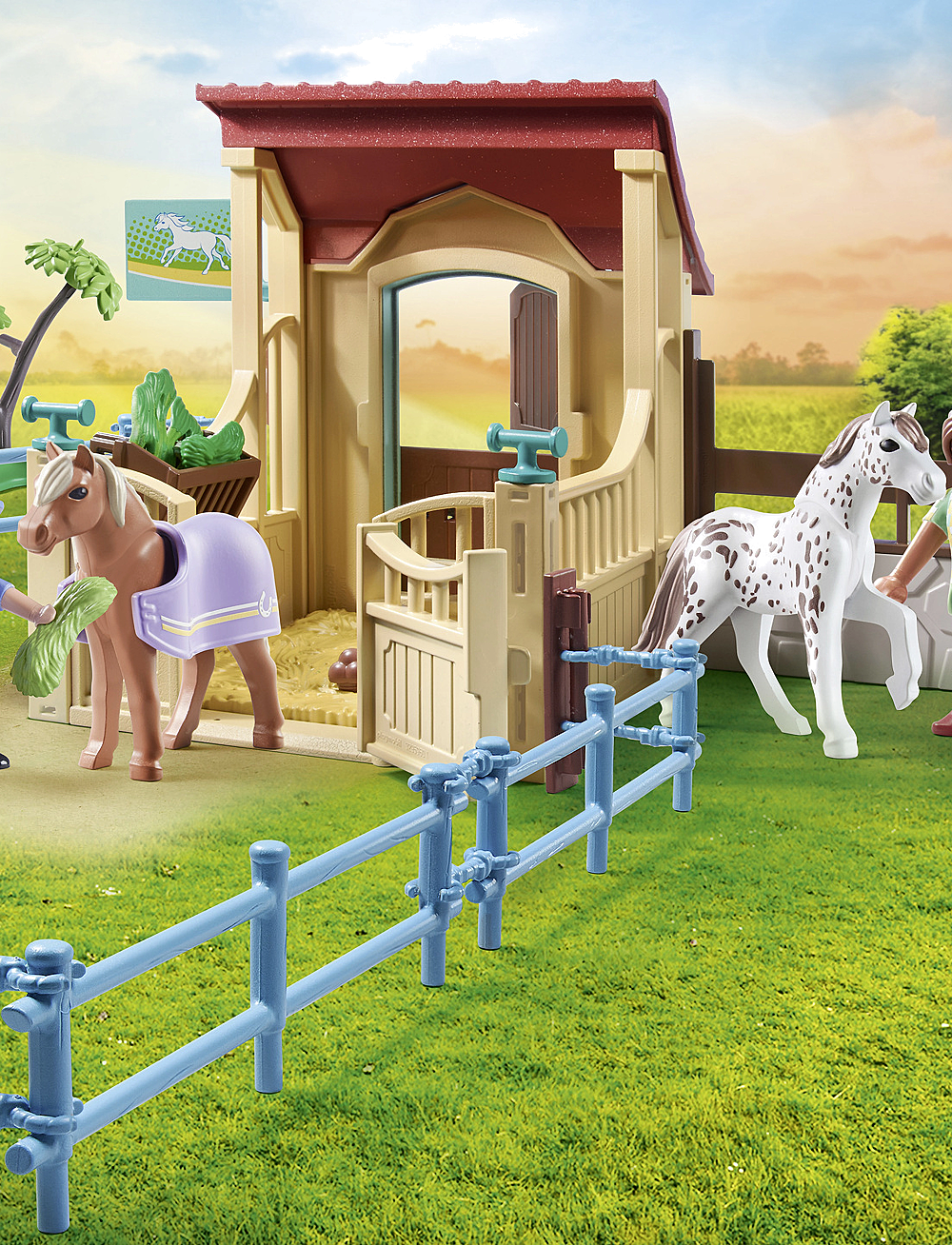 PLAYMOBIL - PLAYMOBIL Horses of Waterfall Riding stable - 71494 - playmobil horses of waterfall - multicolored - 0