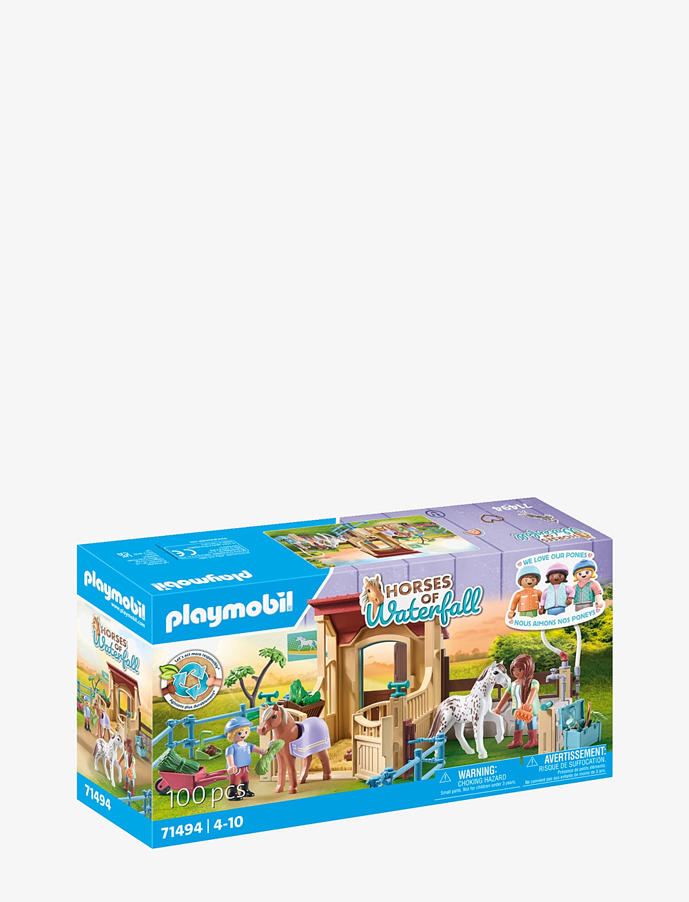 PLAYMOBIL - PLAYMOBIL Horses of Waterfall Riding stable - 71494 - playmobil horses of waterfall - multicolored - 3