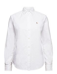 Polo Ralph Lauren Slim Fit Oxford Shirt - Kolleksjoner - BSR WHITE / white