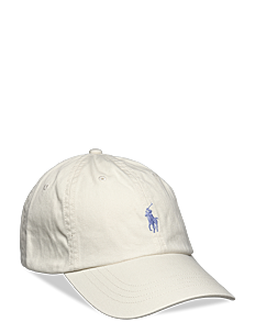 Polo Ralph Lauren Cotton Chino Ball Cap - Hatter & Luer - PARCHMENT CREAM / white