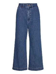 Polo Ralph Lauren Wide-Leg Crop Jean - Vide jeans - CALERA WASH / blue