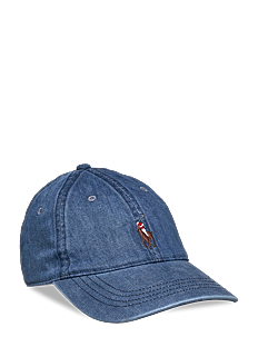 Polo Ralph Lauren Denim Ball Cap - Hatter & Luer - MEDIUM WASH / blue