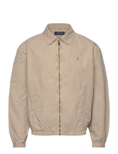 Polo Ralph Lauren The Bayport Mineral-Dyed Poplin Jacket - Jakker - OLIVE / beige