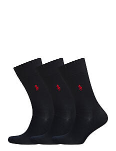 Polo Ralph Lauren Trouser Sock 3-Pack - Treningssokker - NAVY / black