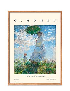 Poster & Frame claude-monet-madame-monet-et-son-fils - Natur - MULTI-COLORED / multi