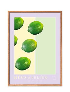 Poster & Frame frutto-di-lime - Botanisk - MULTI-COLORED / multi