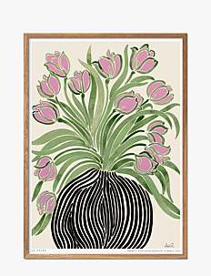 Poster & Frame La Poire - Tulips 1 - Botanisk - MULTI / multi