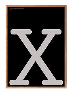 Poster & Frame berlingske-x - Plakater - MULTI-COLORED / black