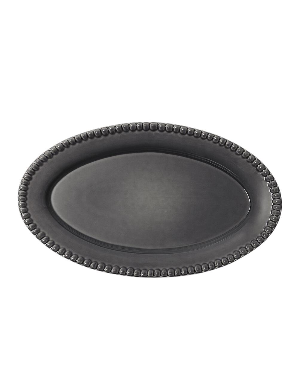 PotteryJo - DARIA Oval platter - shop etter pris - clean grey - 0