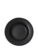 DARIA Soupplate 26 cm stoneware 2-pack - INK BLACK