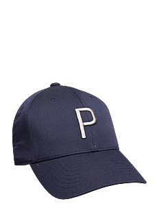 PUMA Golf Structured P Cap - PUMA - NAVY BLAZER-ASH GRAY / navy