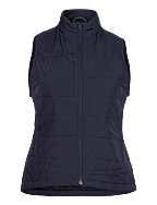 W Kyley Quilted Vest - DEEP NAVY