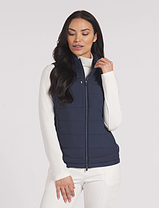 PUMA Golf W Kyley Quilted Vest - PUMA - DEEP NAVY / navy