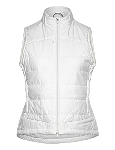 PUMA Golf W Kyley Quilted Vest - Vester - WARM WHITE / white