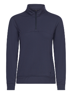 PUMA Golf W Cloudspun Isla 1/4 Zip - PUMA - DEEP NAVY / navy