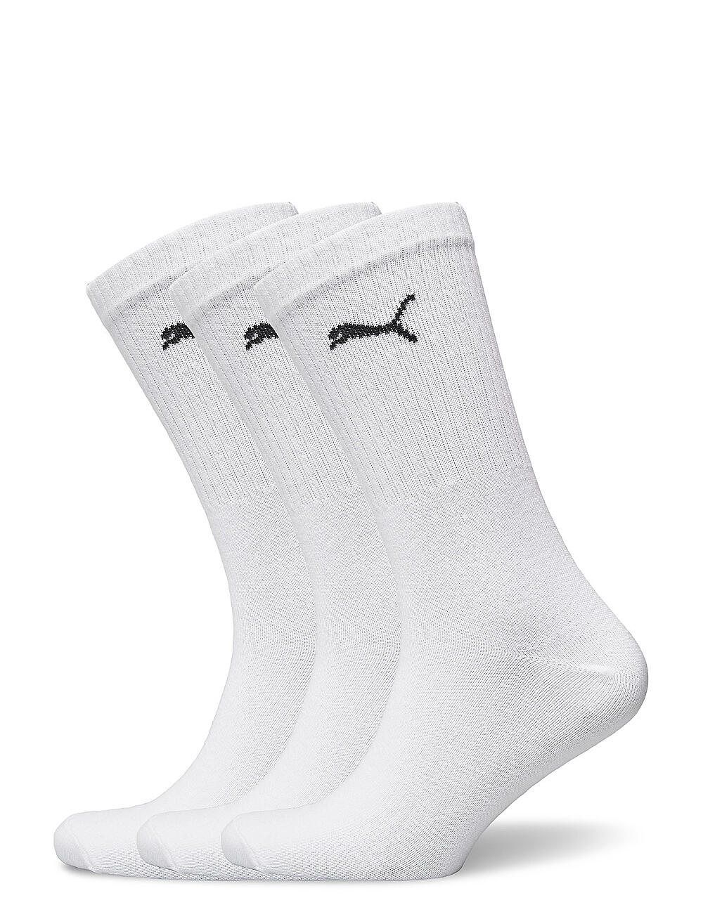 PUMA - PUMA UNISEX LIGHT CREW SOCK 3P - treningssokker - white - 0