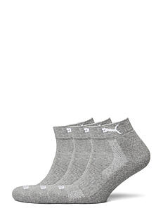 PUMA PUMA CUSHIONED QUARTER 3P UNISEX - Sokker - MIDDLE GREY MELANGE / grey