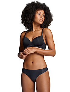 PUMA PUMA WOMEN SOFT PADDED BRA 1P - PUMA Underwear - BLACK / black