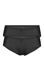 PUMA WOMEN SEAMLESS HIPSTER 2P PACK - BLACK