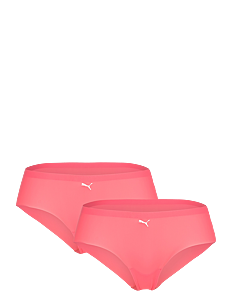 PUMA PUMA WOMEN SEAMLESS HIPSTER 2P PACK - PUMA Underwear - CORAL / coral