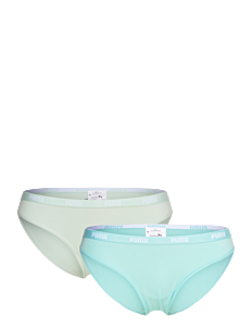 PUMA PUMA WOMEN BIKINI 2P PACK - PUMA Underwear - MINT COMBO / blue