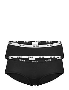 PUMA PUMA WOMEN HIPSTER 2P PACK - PUMA Underwear - BLACK / black