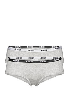 PUMA PUMA WOMEN HIPSTER 2P PACK - PUMA Underwear - GREY / GREY / grey