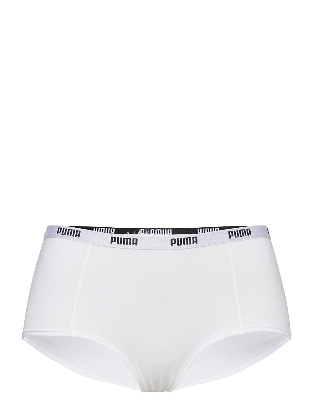 PUMA - PUMA WOMEN MINI SHORT 6P ECOM - undertøy - white / grey / black - 5