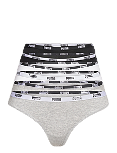 PUMA PUMA WOMEN STRING 6P ECOM - PUMA Underwear - GREY/BLACK/WHITE / grey