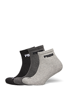 PUMA PUMA UNISEX CUSHIONED NEXT QUARTER 3P - Sokker - GREY MELANGE / multi