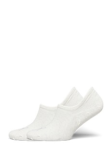 PUMA PUMA UNISEX HIGH CUT FOOTIE 2P - PUMA Underwear - OATMEAL / white