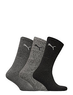 PUMA PUMA UNISEX CREW SOCK 3P - PUMA Underwear - ANTHRACITE / GREY / grey