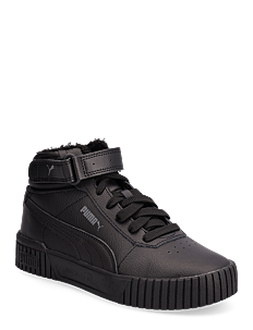 PUMA Carina 2.0 Mid WTR Jr - Sko - PUMA BLACK-PUMA BLACK-DARK SHADOW / black