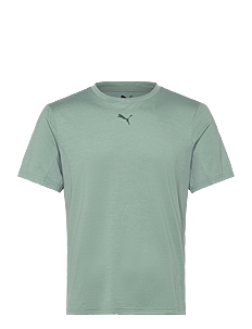 PUMA M CLOUDSPUN SOFT BREATHABLE TEE - Klær - GREEN MOON HEATHER / green