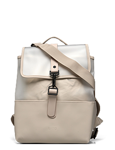 Rains Split Bucket Backpack W3 - Kolleksjoner - WHISPER / beige