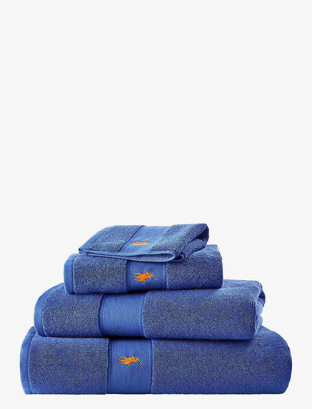 Ralph Lauren Home - POLOPLAY Wash towel - ansiktshåndklær - irisblu - 1