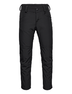 Reima Softshell pants, Mighty - Underdeler - BLACK / black