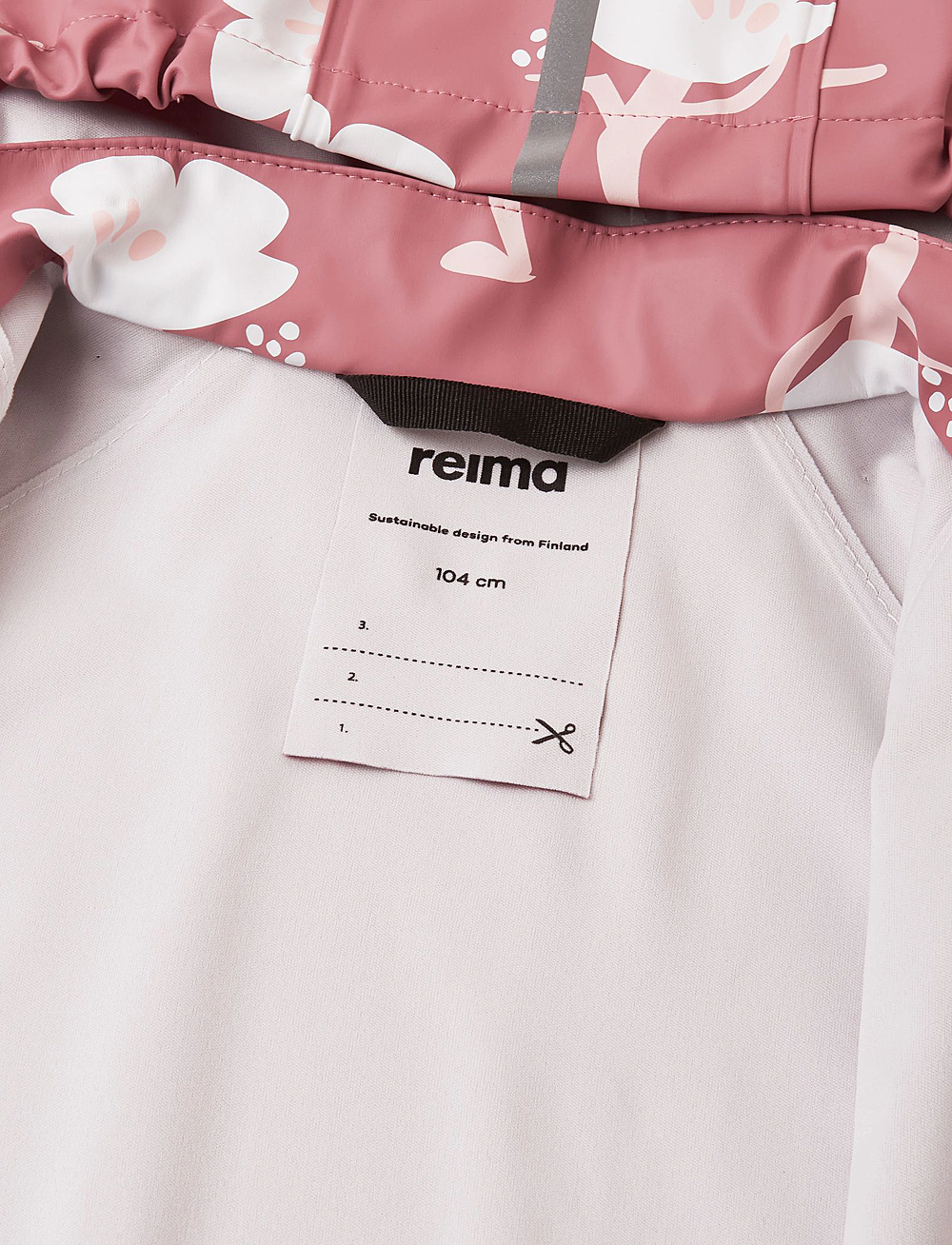 Reima - Raincoat, Vesi - skall- og regnjakker - rose blush - 5